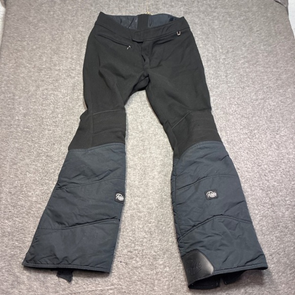 Roffe‎ Ski Pants Mens 34 Long Black Vintage Olympic Style 4090 Snow Hike 80s